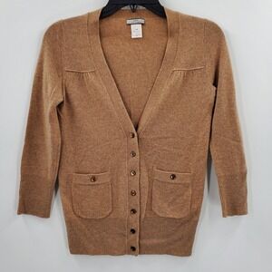 Women's J. Crew Cashmere Cardigan Sweater Size XXS